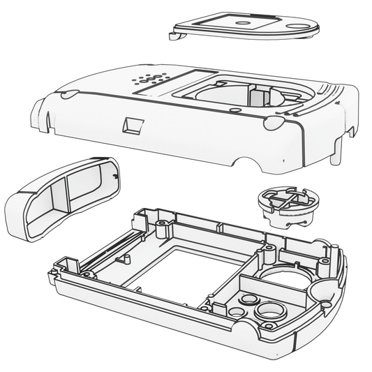 VMU Replacement Shell for Sega Dreamcast