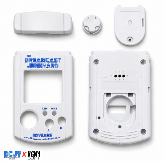 DCJY 20th ANN LIMITED EDITION VMU SHELL – Custom Dreamcast Memory Unit Housing