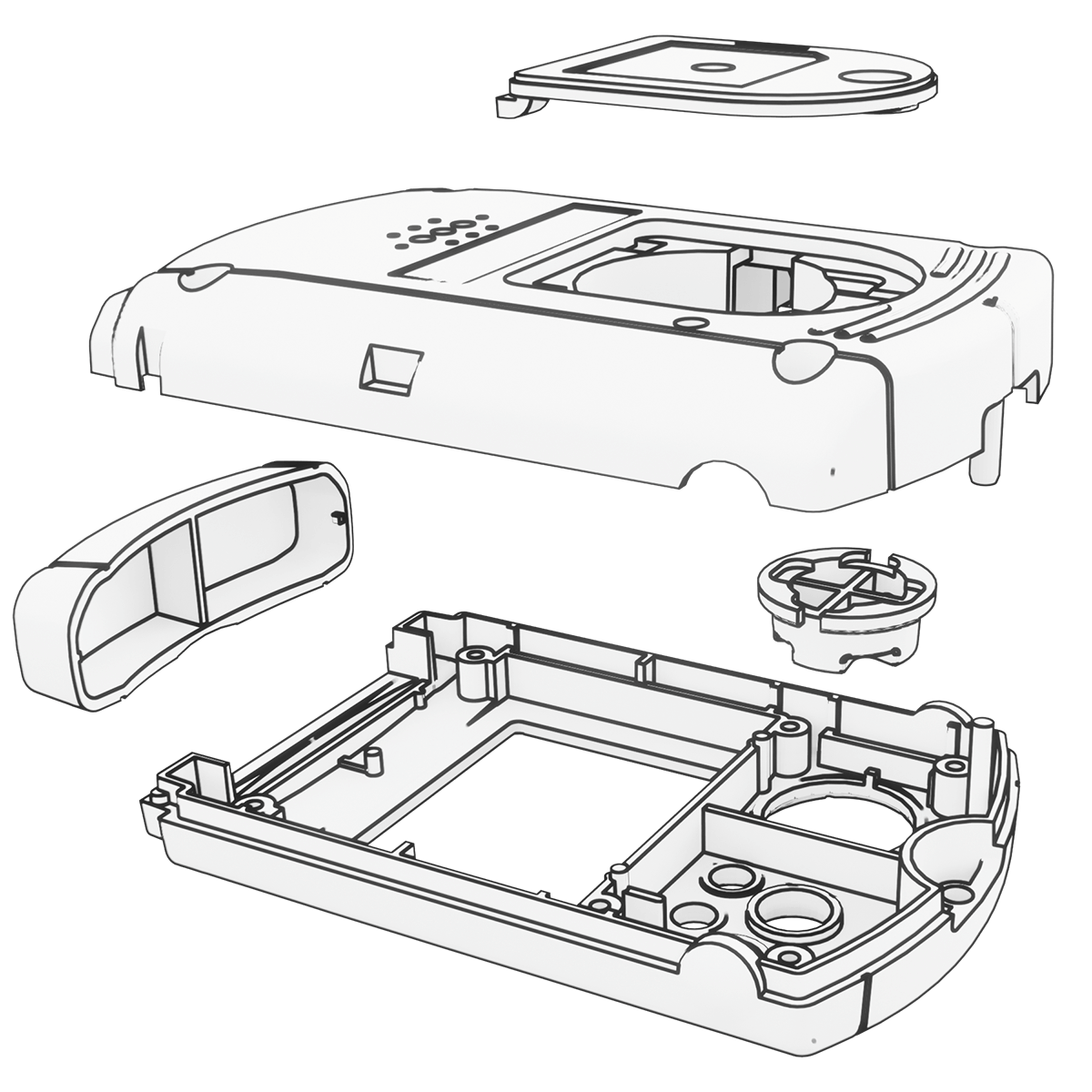 VMU Replacement Shell for Sega Dreamcast