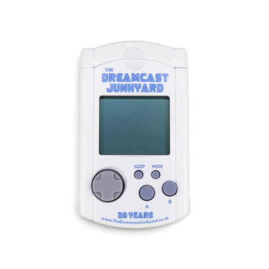 DCJY 20th ANN LIMITED EDITION VMU – Dreamcast Junkyard 20th Anniversary Memory Card